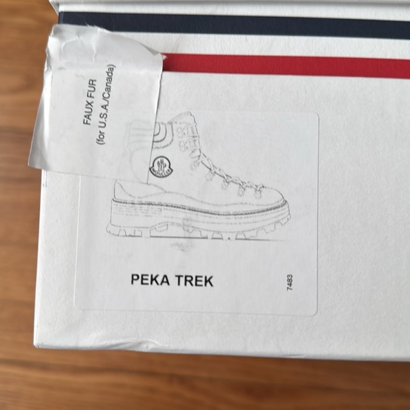 MONCLER Peka Trek Hiking Boots - Picture 8 of 9